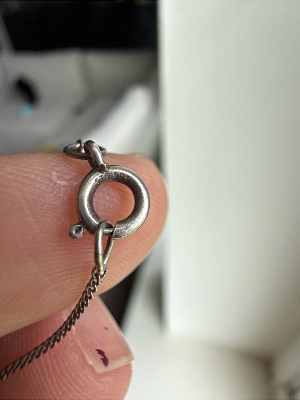 Tiffany & Co. Silver Open Heart Pendant Necklace with Blue Box - Picture 5 of 10
